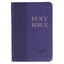 Purple Faux Leather King James Version Mini Pocket Bible