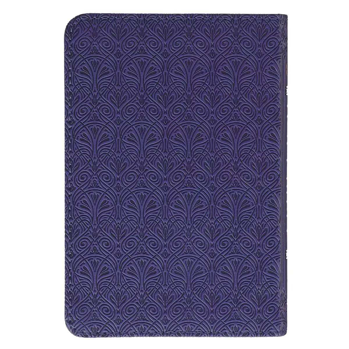 Purple Faux Leather King James Version Mini Pocket Bible