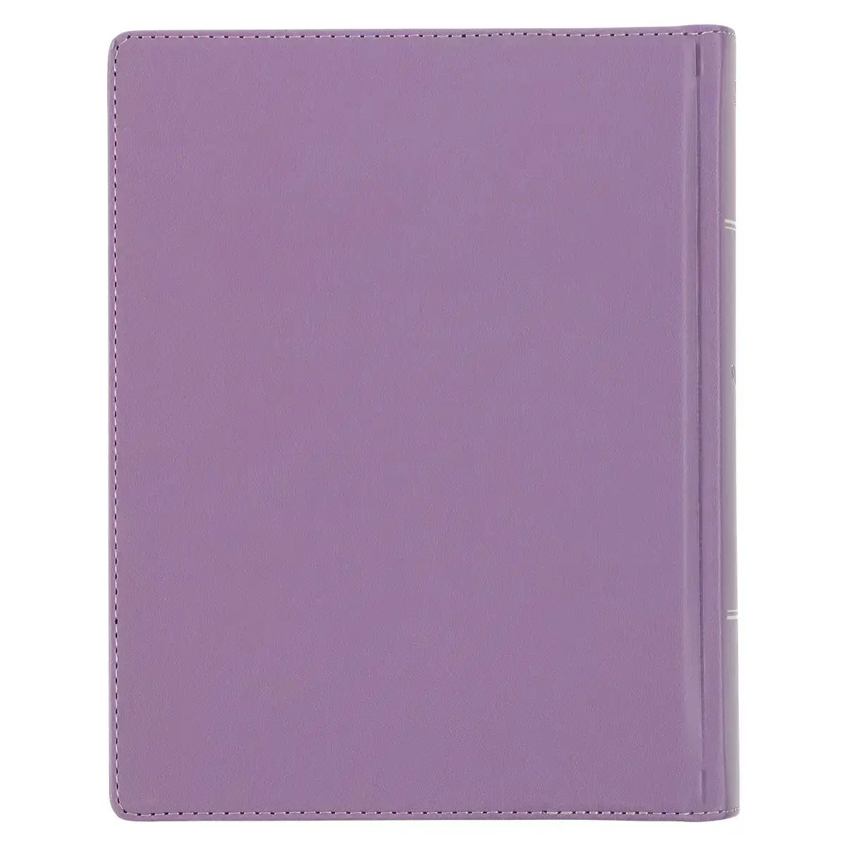 Purple Floral Faux Leather Hardcover Note-Taking Bible