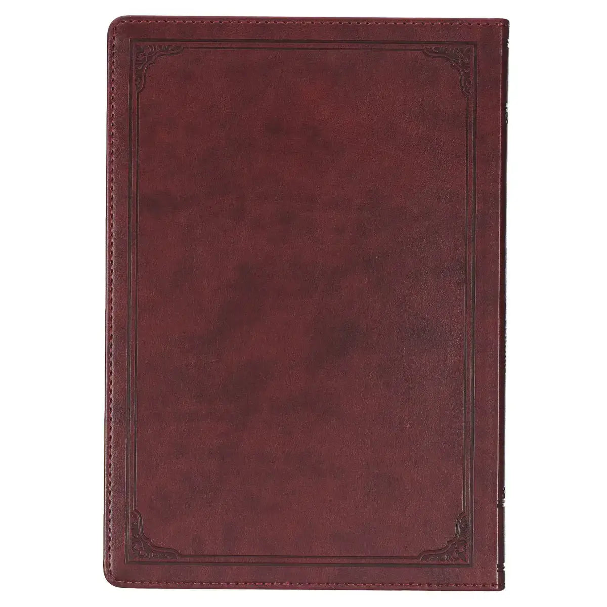 Pursuing God Saddle Tan Faux Leather Devotional Large Print Edition Secondary image