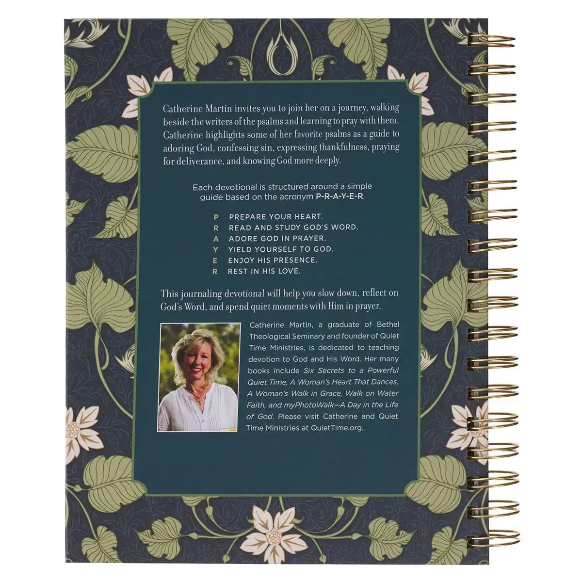 Quiet Moments with God: A 40-Day Spiral-bound Prayer Journal for Women