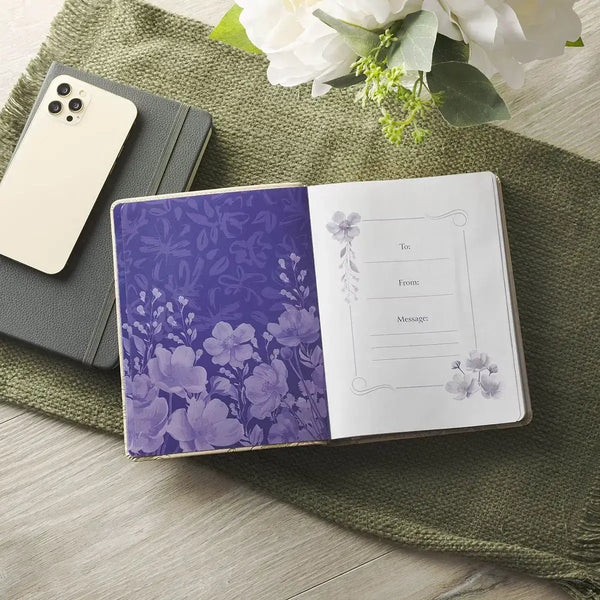 Quiet Time with God for Women Tan Faux Leather Devotional