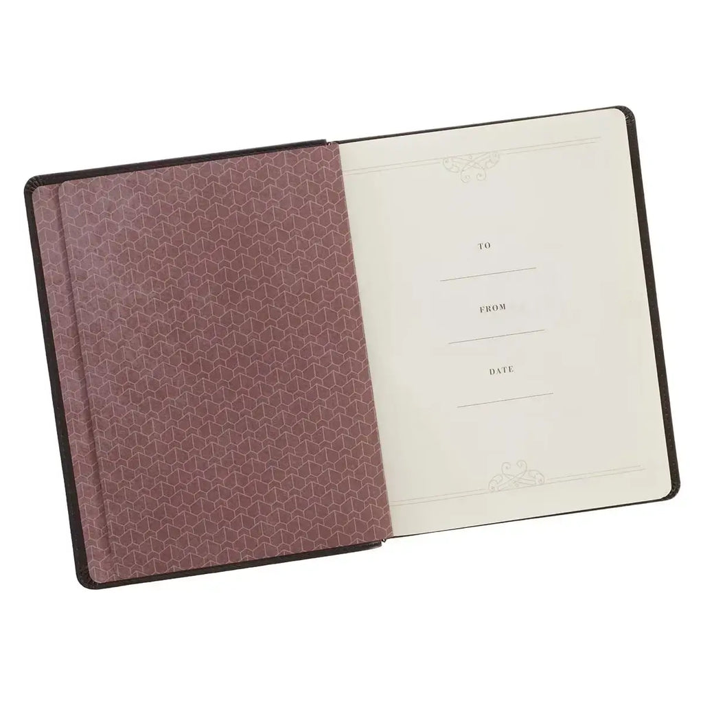 Radical Wisdom Brown Faux Leather Daily Devotional for Leaders