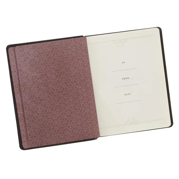 Radical Wisdom Brown Faux Leather Daily Devotional for Leaders