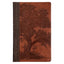 Rooted Brown Faux Leather Hardcover Standard-size Giant Print King James Version Bible with Thumb Index