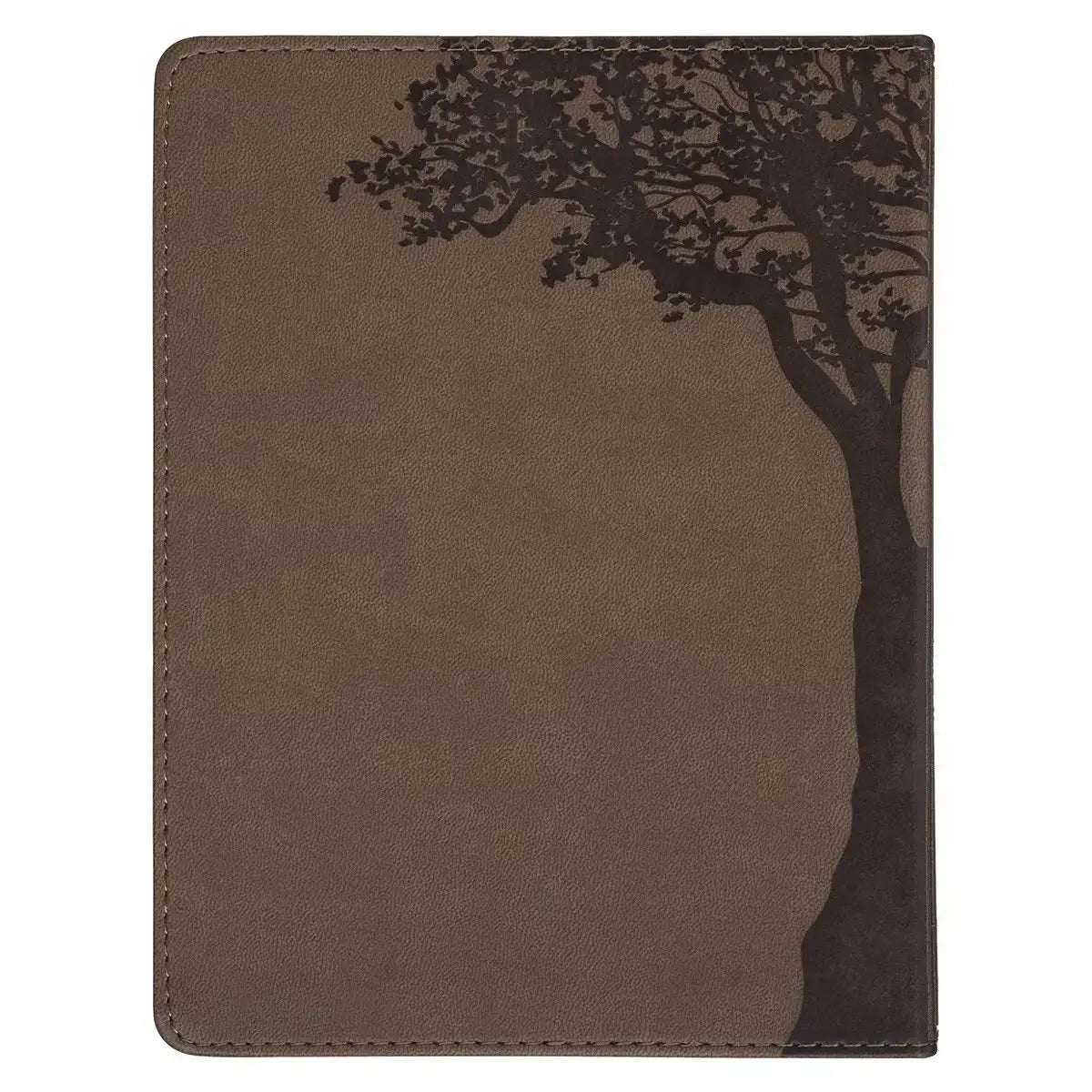 Rooted in Faith Brown Faux Leather Devotional Secondary image