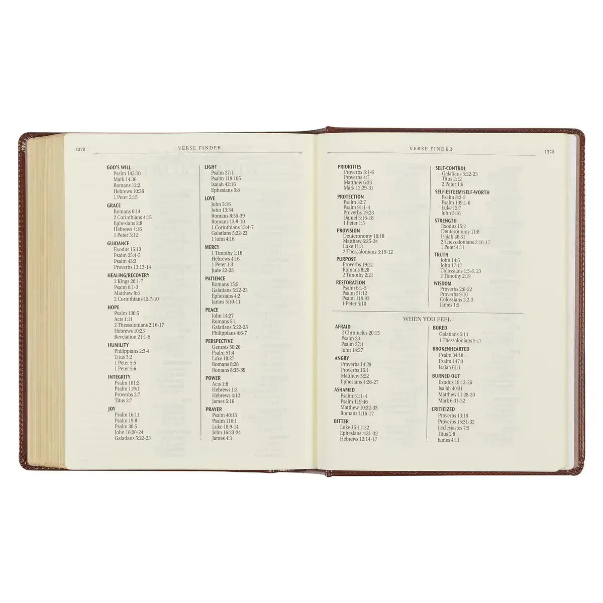 Saddle Tan Faux Leather Hardcover King James Version Note-Taking Bible