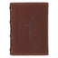 Spice-Brown Genuine Leather King James Version Pocket Bible