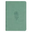 Teal Bloom Faux Leather Compact King James Version Bible
