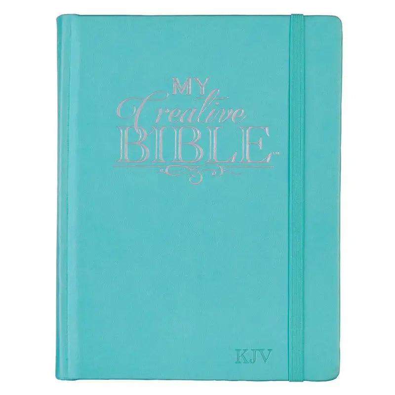 Teal Faux Leather Hardcover KJV My Creative Bible Main image