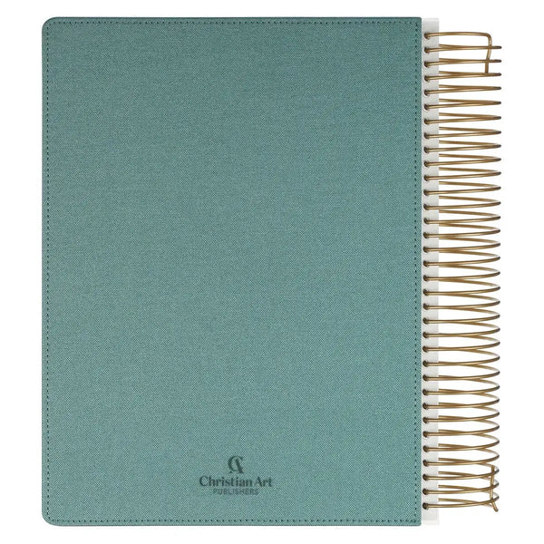 Teal Faux Leather Hardcover My Creative Bible Illustrators Edition