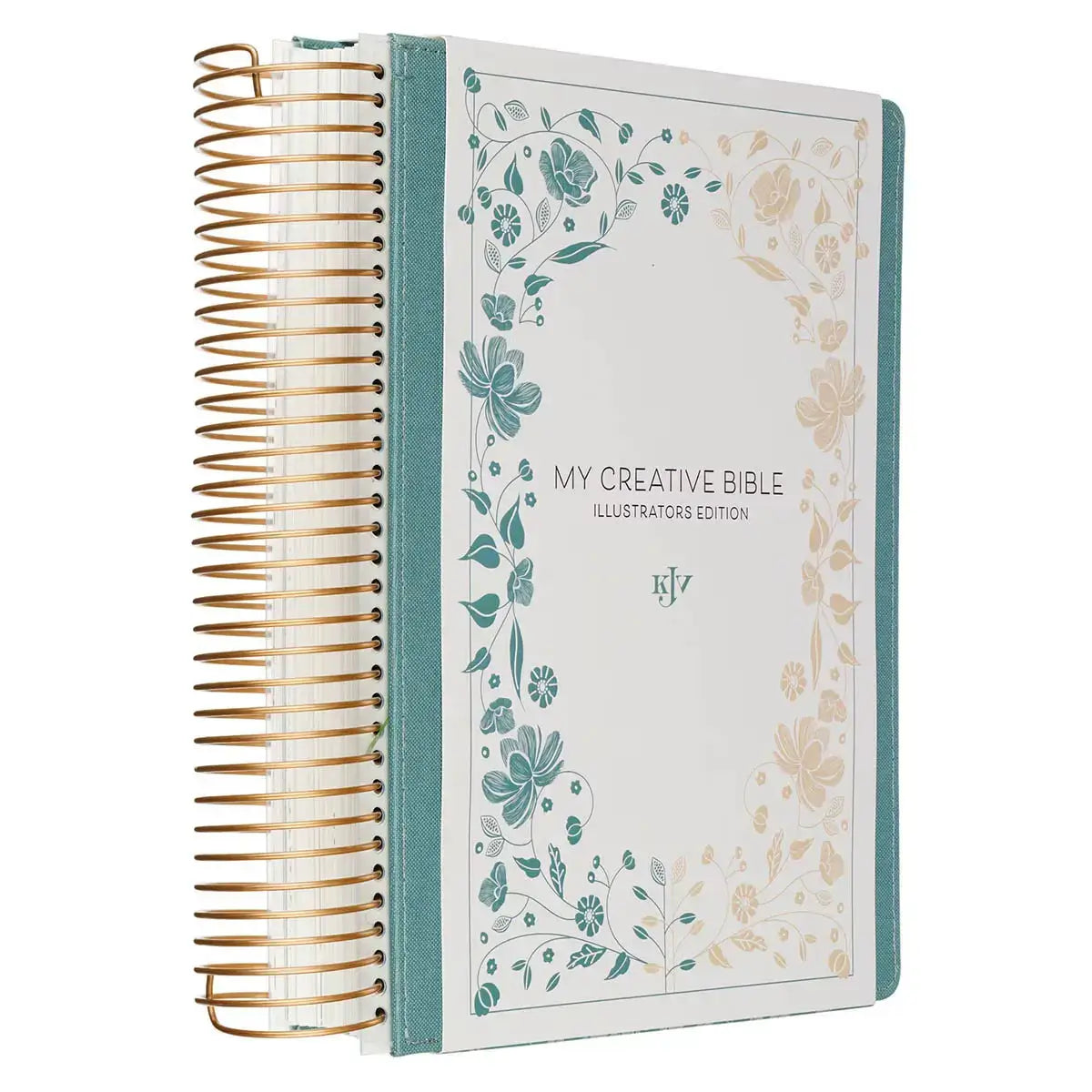 Teal Faux Leather Hardcover My Creative Bible Illustrators Edition