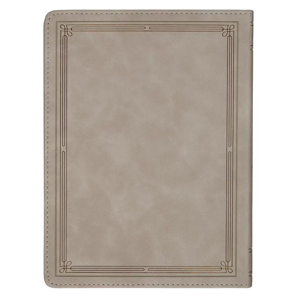 Ten Minutes with God for Women Taupe Faux Leather Daily Devotional