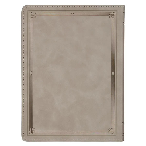 Ten Minutes with God for Women Taupe Faux Leather Daily Devotional