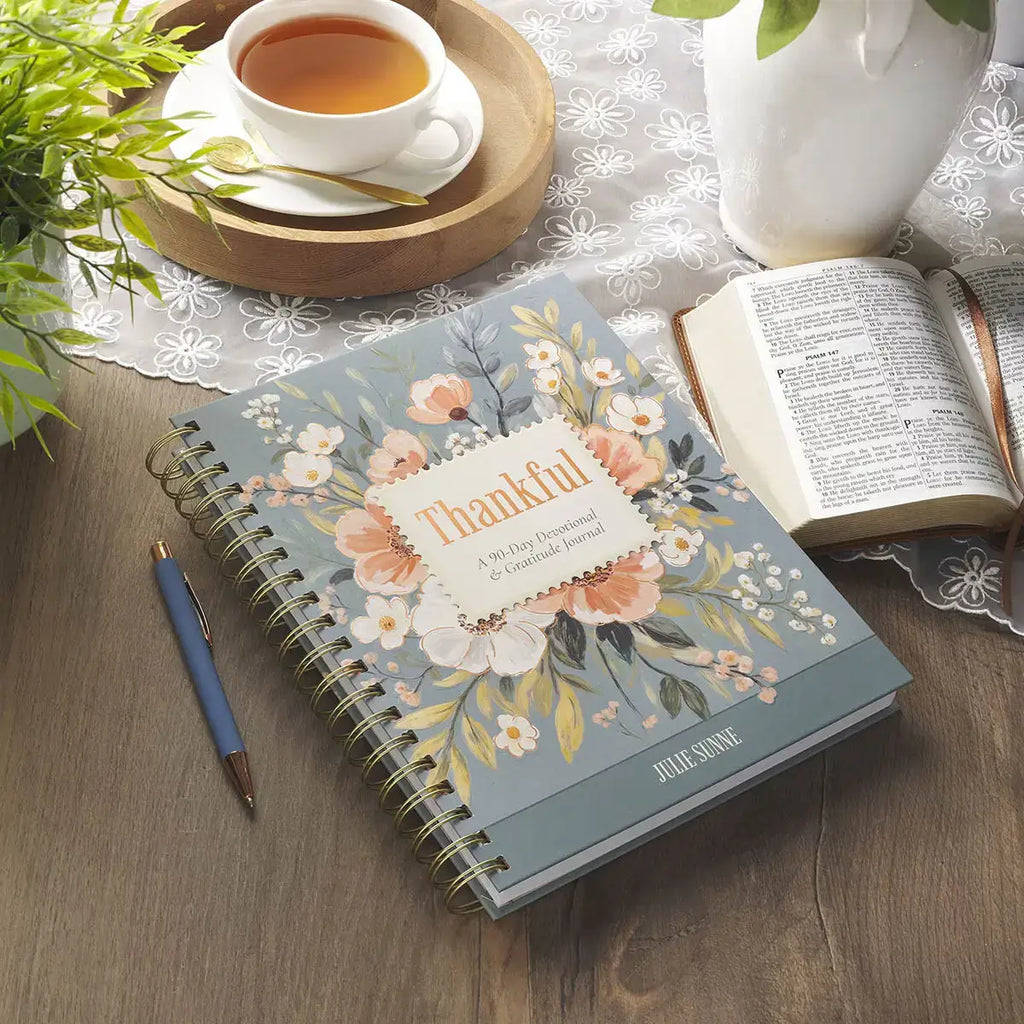Thankful: A 90-Day Devotional & Gratitude Journal