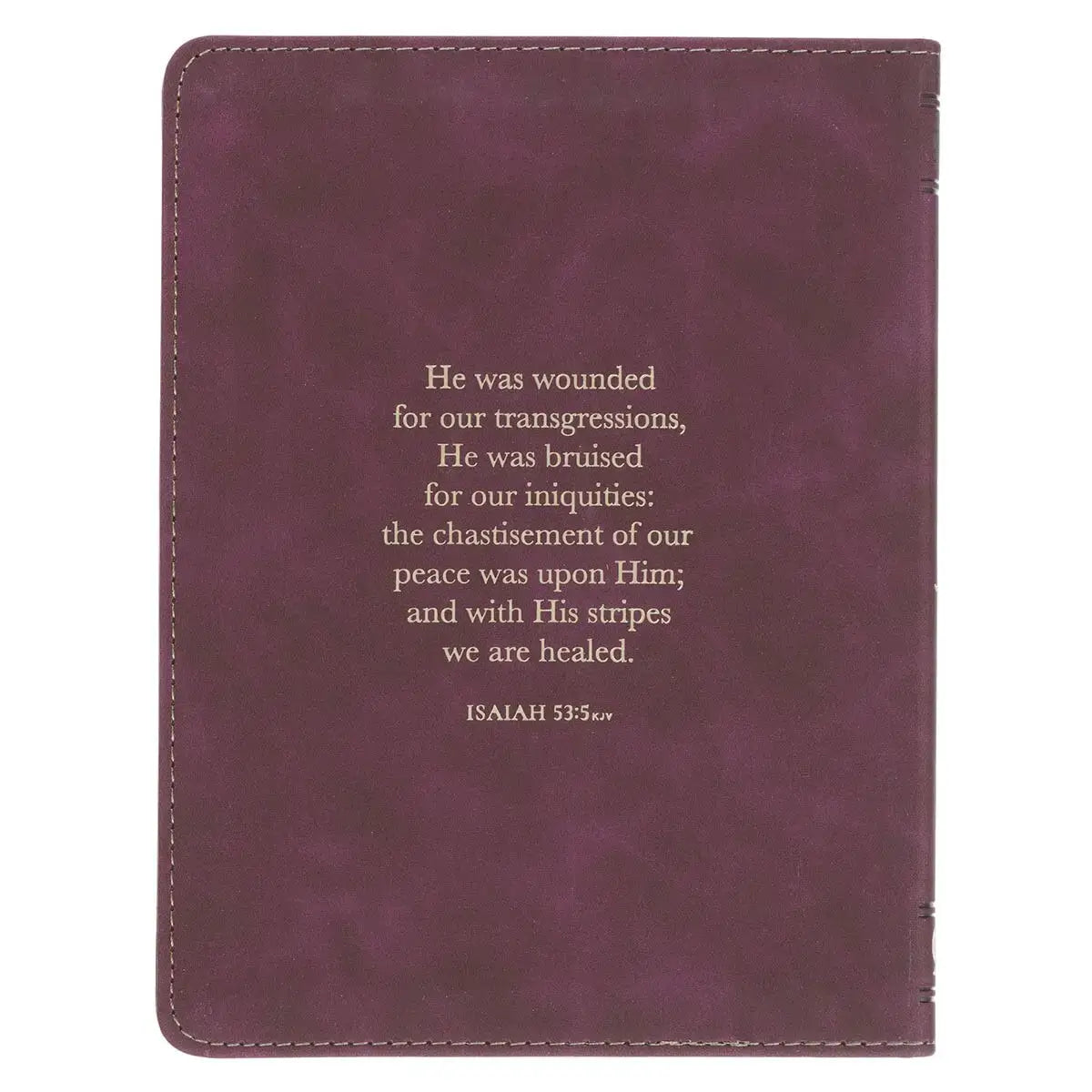The Miracle of Easter Maroon Faux Leather Devotional Secondary image