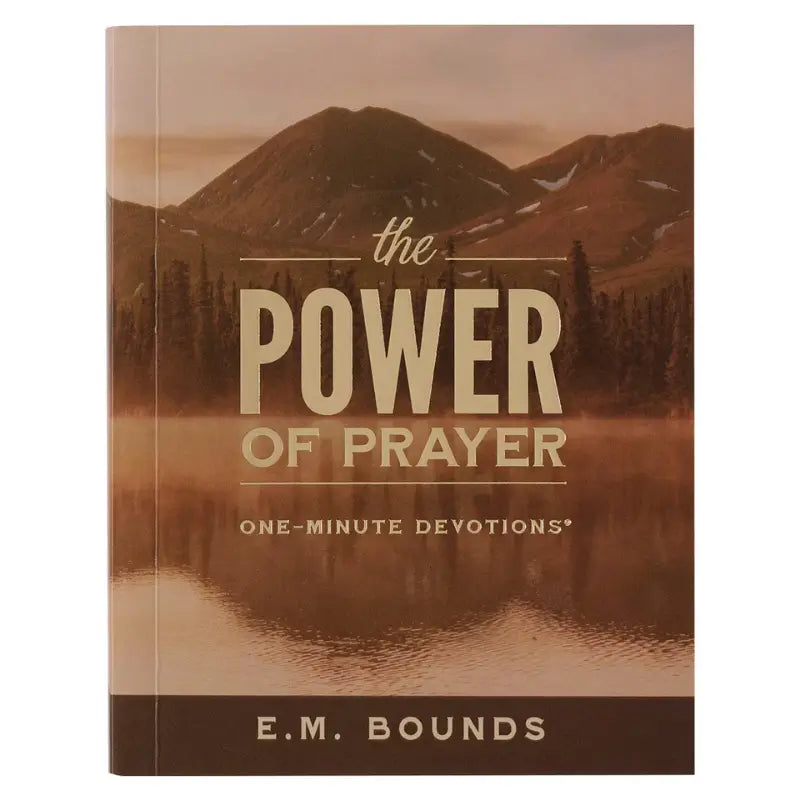 The Power of Prayer Brown Softcover One-Minute Devotions Main image