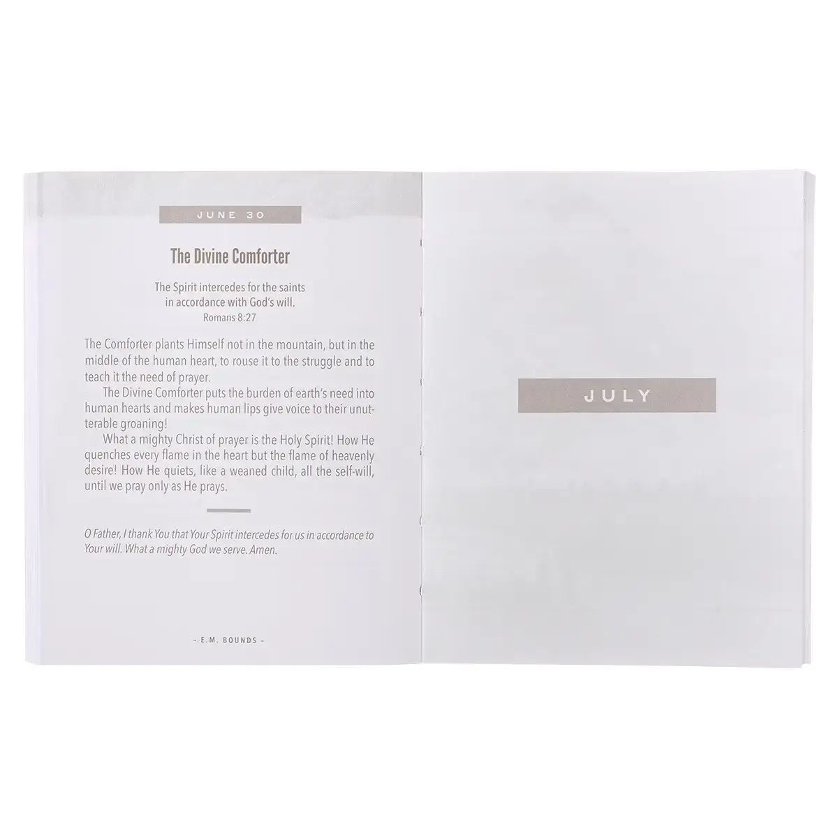 The Power of Prayer Brown Softcover One-Minute Devotions