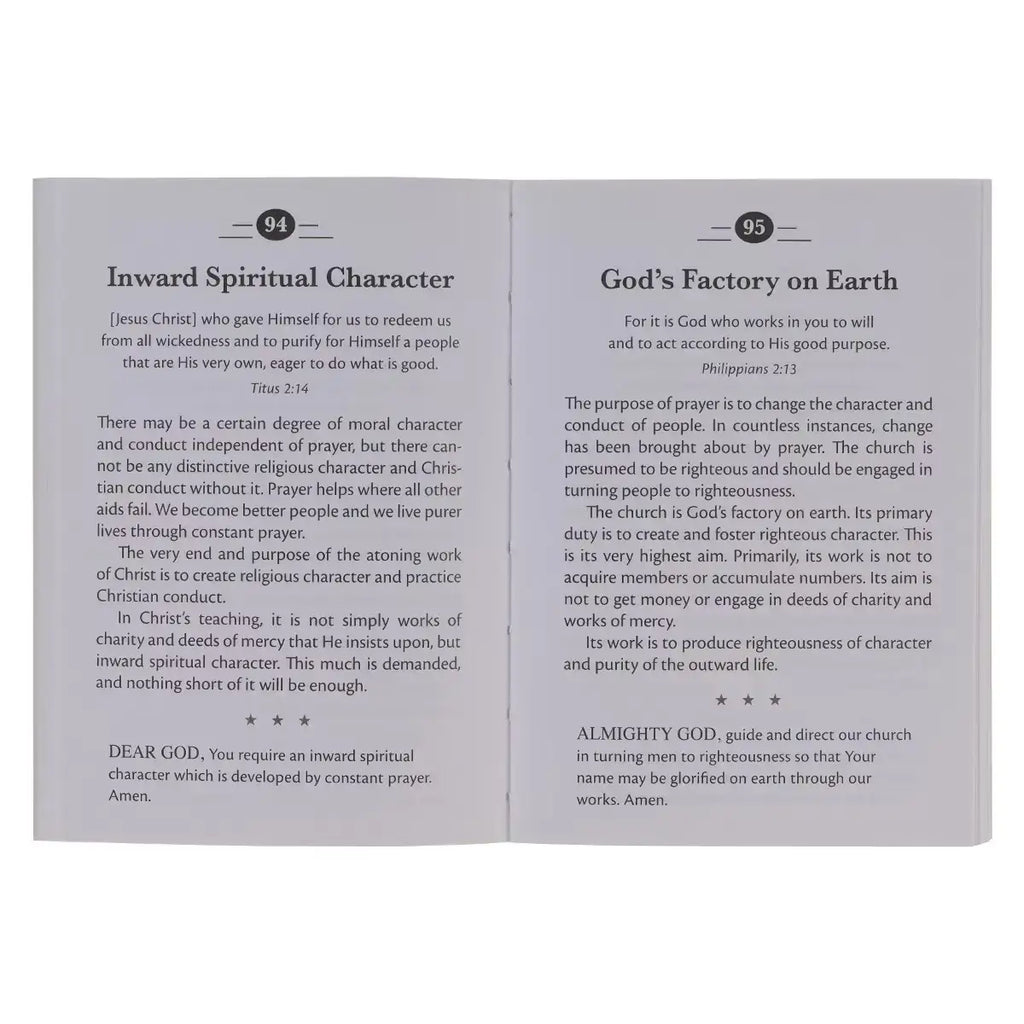 The Power of Prayer Mini Devotional