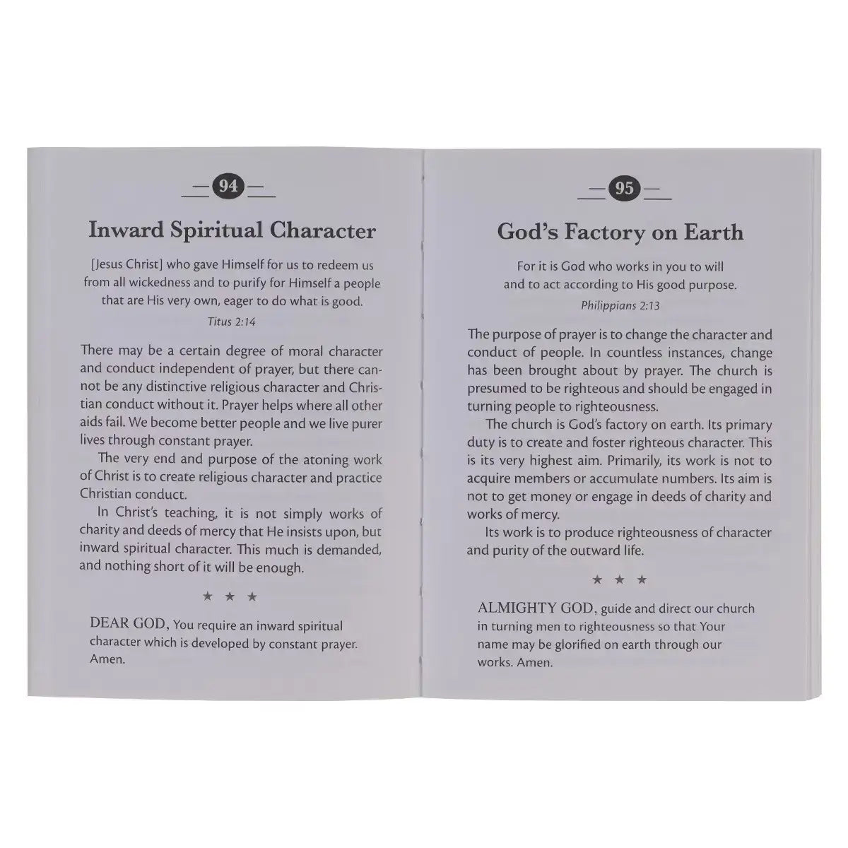 The Power of Prayer Mini Devotional