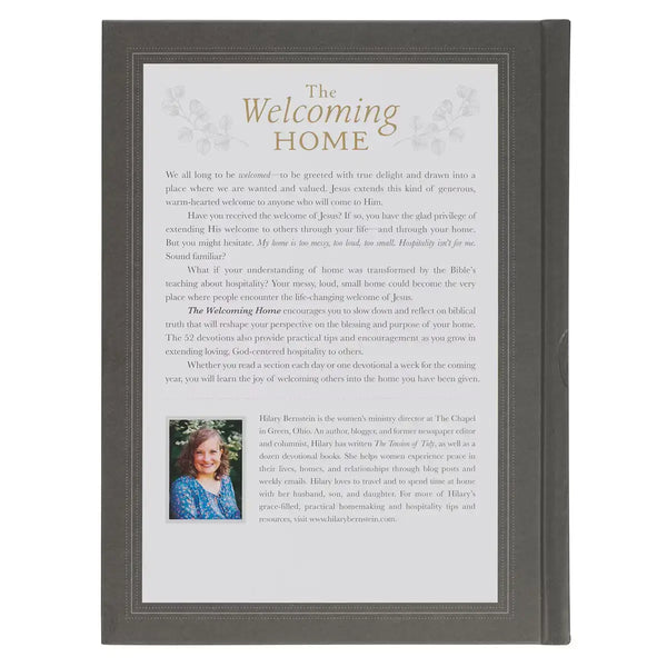 The Welcoming Home: A Devotional Guide to Showing Hospitality for God's Glory
