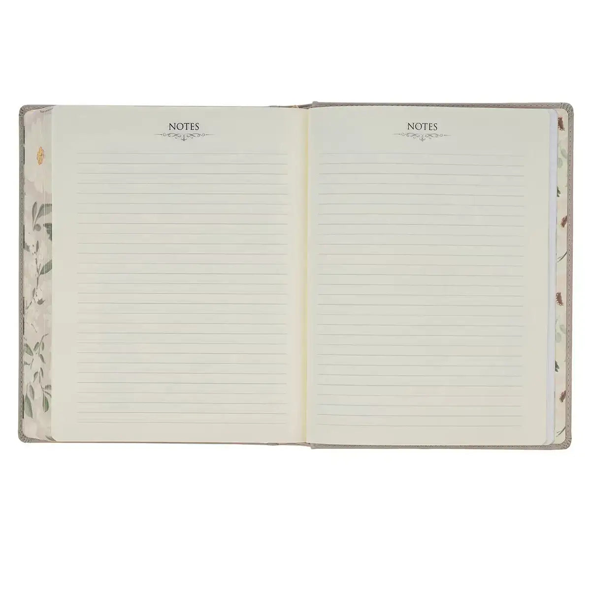 Trust Taupe Faux Leather Large Print King James Version Note-taking Bible - Proverbs 3:5