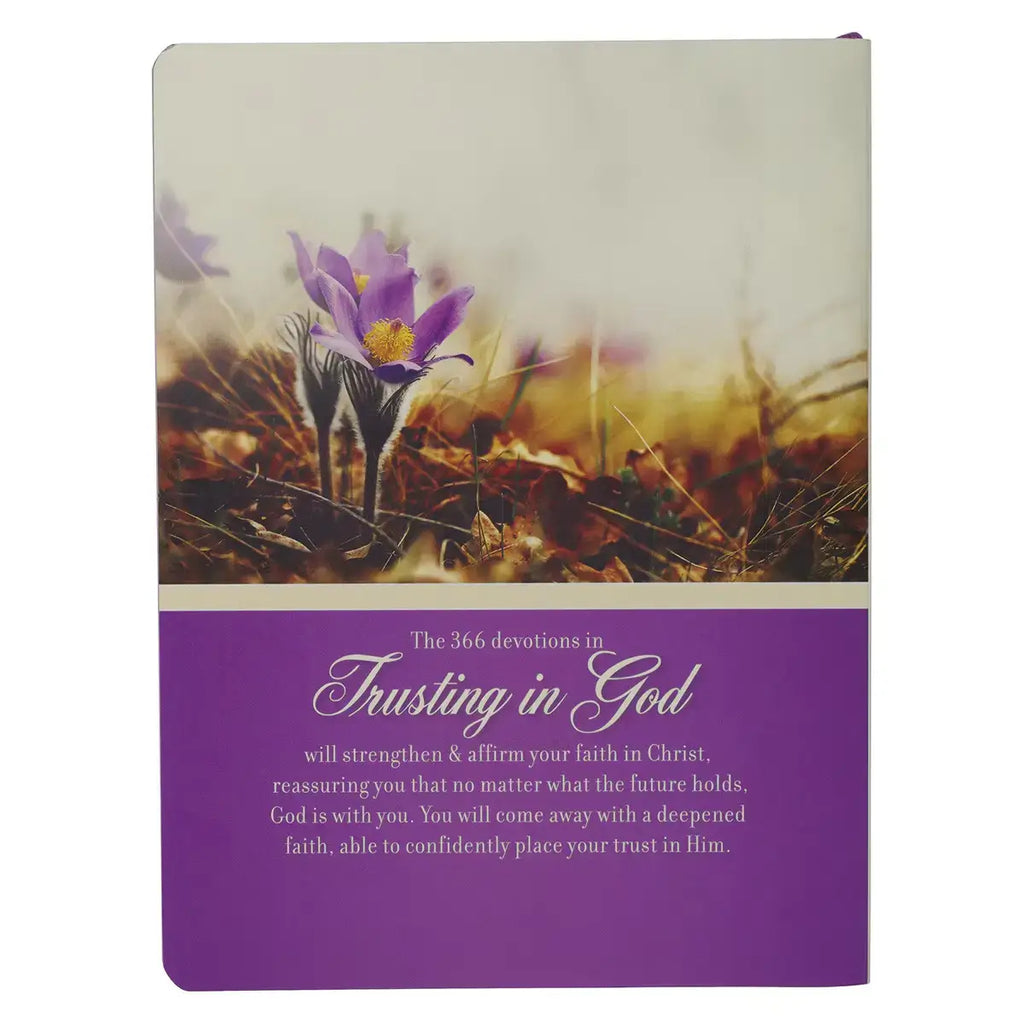 Trusting in God Hardcover Devotional