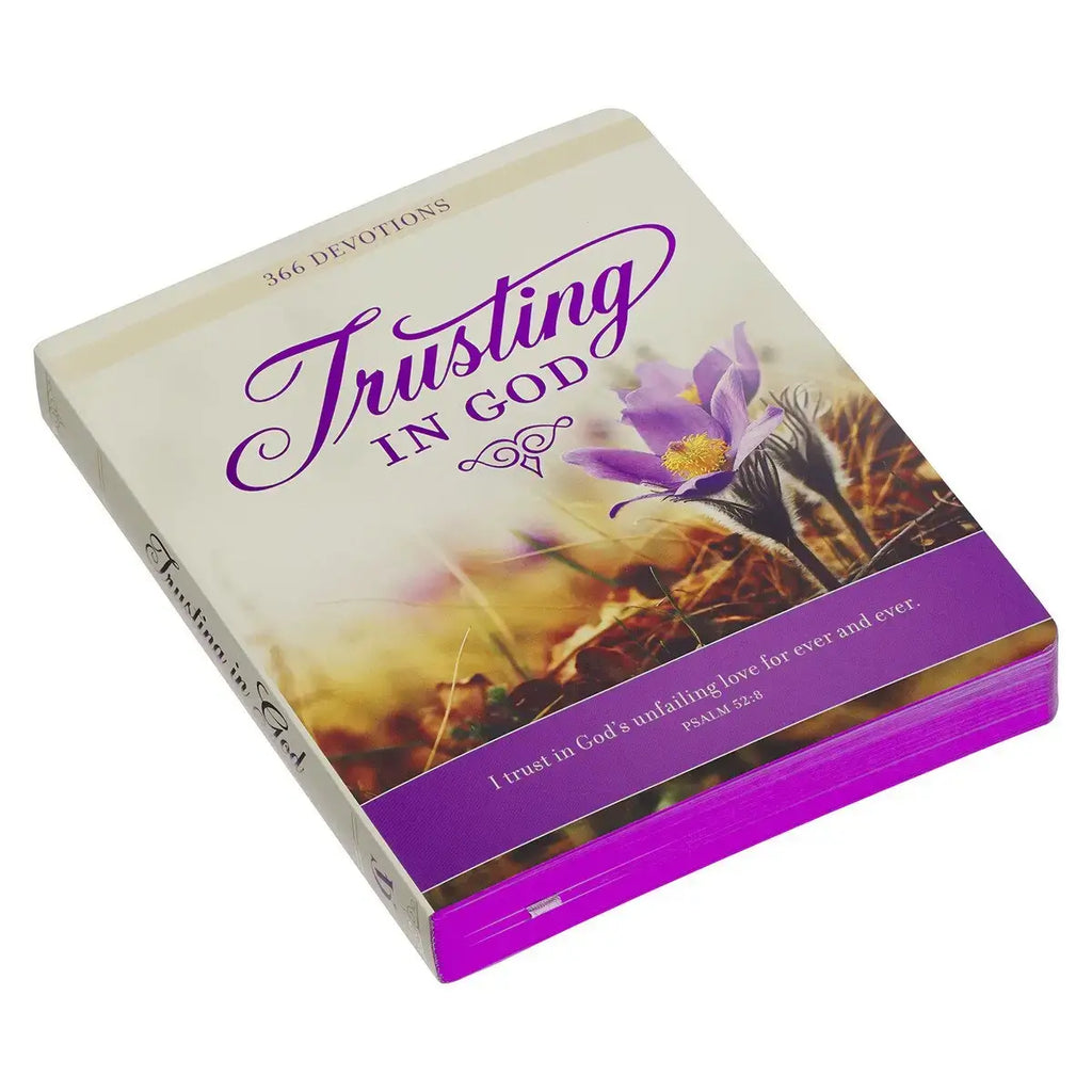Trusting in God Hardcover Devotional