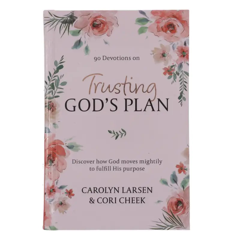 Trusting in God's Plan Pink Hardcover 90-Day Devotional Main image