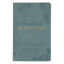 Trusting in God's Plan Teal Faux Leather 90-Day Devotional