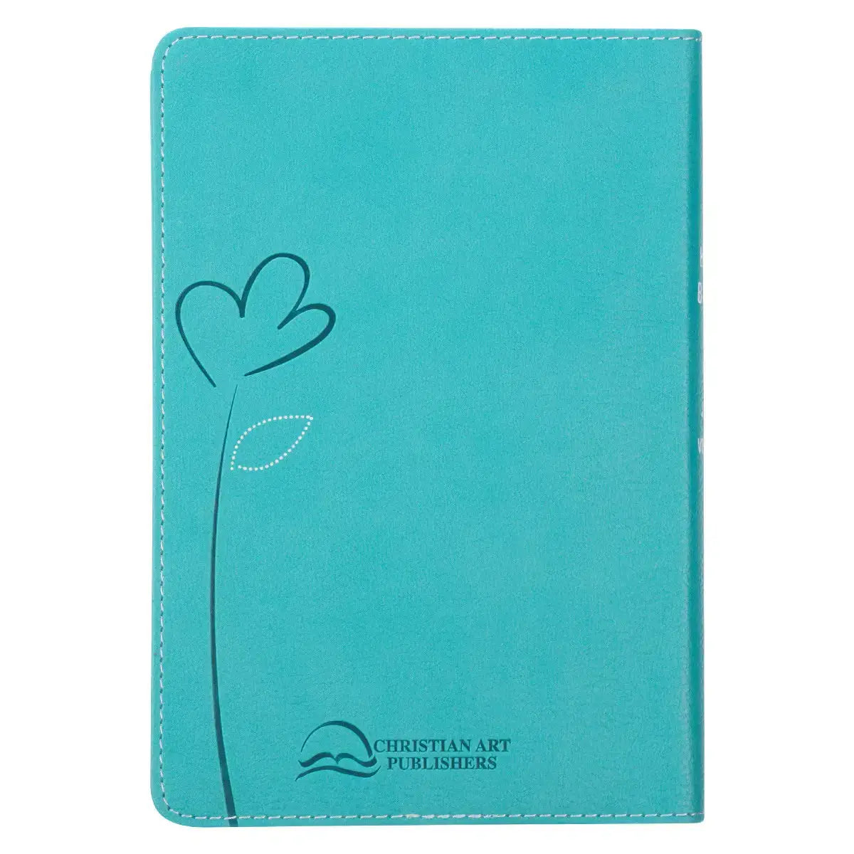 Turquoise Faux Leather Compact King James Version Bible