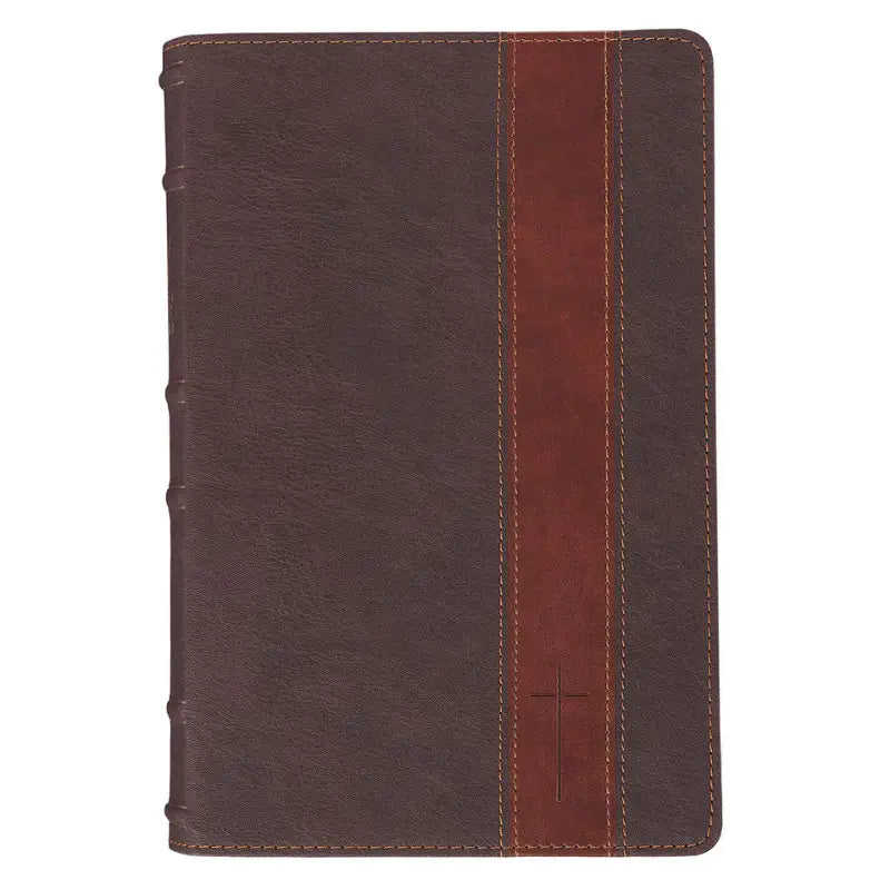 Walnut & Chestnut Brown Giant Print ReaderÕs Edition King James Version Bible Main image
