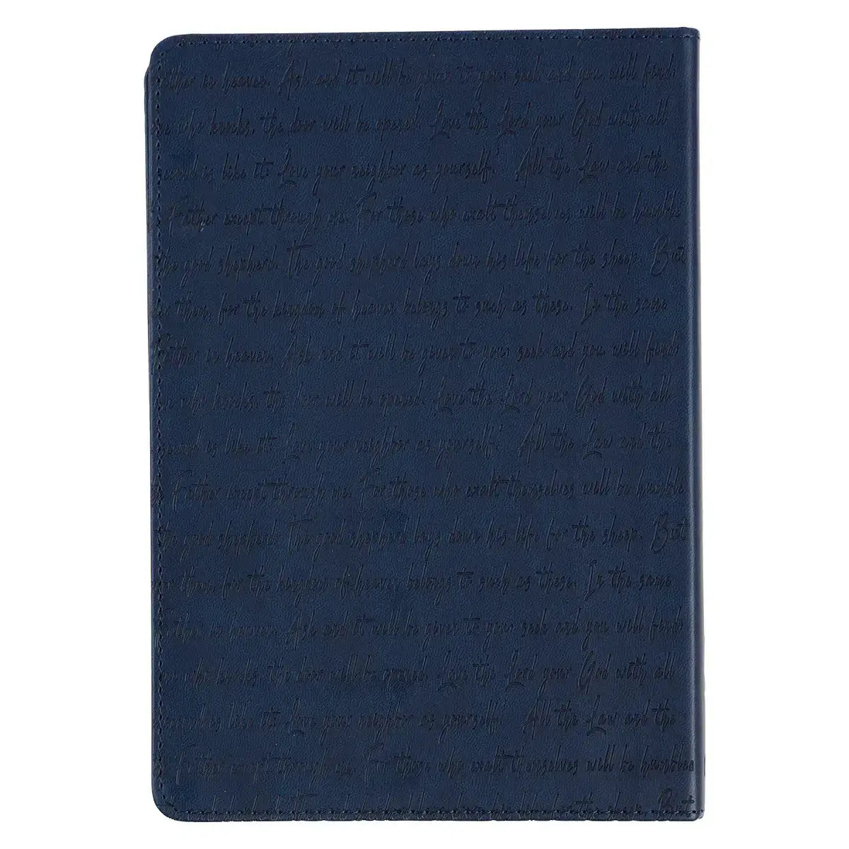 Words of Jesus for Daily Living Blue Faux Leather Devotional Secondary image